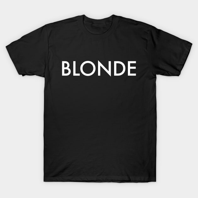 Blonde T-Shirt by FahlDesigns